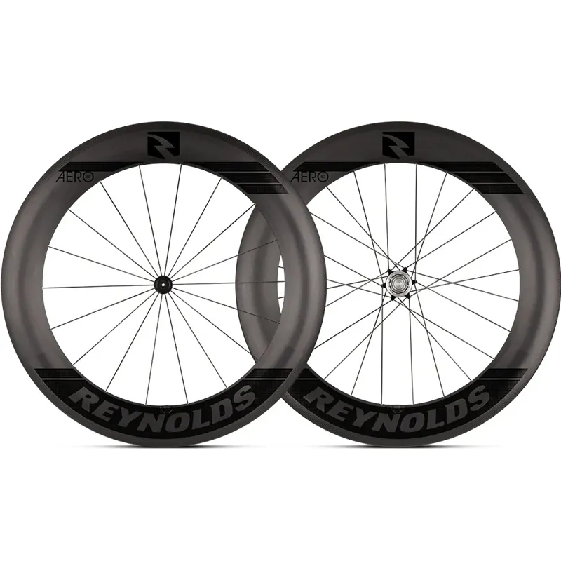 Reynolds BlackLabel Aero 80 Clincher Road Wheelset - Shimano HG